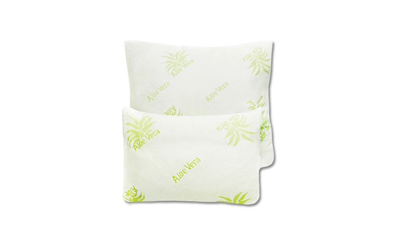 Poduszka Aloe Vera pianka visco, dopasowywanie do kształtu głowy, koniec z bólem kręgosłupa 40x60 50x70 70x80
