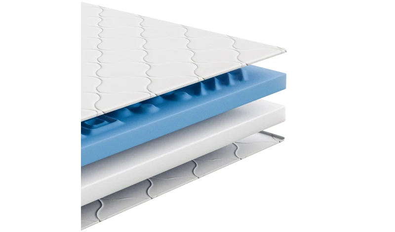 Materac nawierzchniowy nakładka dwustronny z pokrowcem koniec z bólem pleców pianka masująca 80x200 90x200 120x200 140x200 160x2