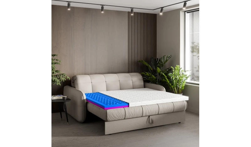 Materac nawierzchniowy nakładka dwustronny z pokrowcem koniec z bólem pleców pianka masująca 80x200 90x200 120x200 140x200 160x2