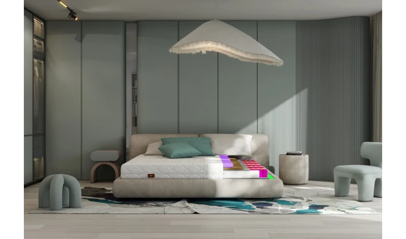 Materac sprężynowy dwustronny, dwie twardości, Materac premium 80x200, 90x200, 120x200, 140x200, 160x200, 180x200, 70x160, 80x16