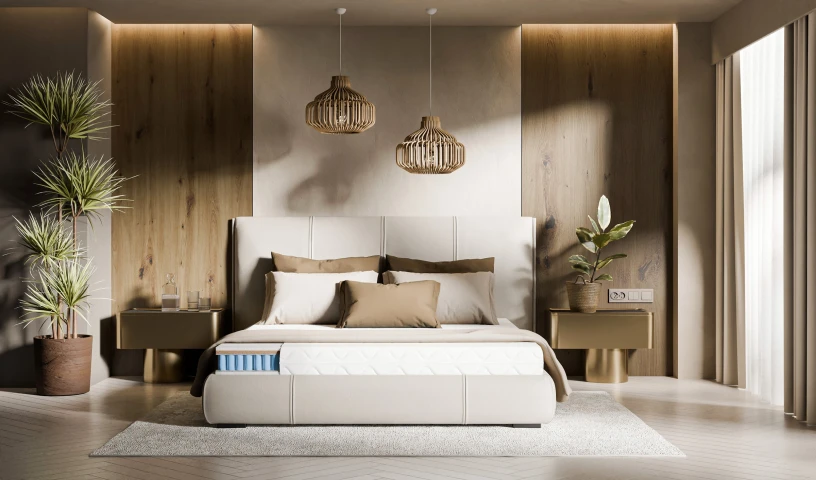 Materac Sprężynowy dwustronny, twardy-bardzotwardy. koniec z bólem pleców, materac premium