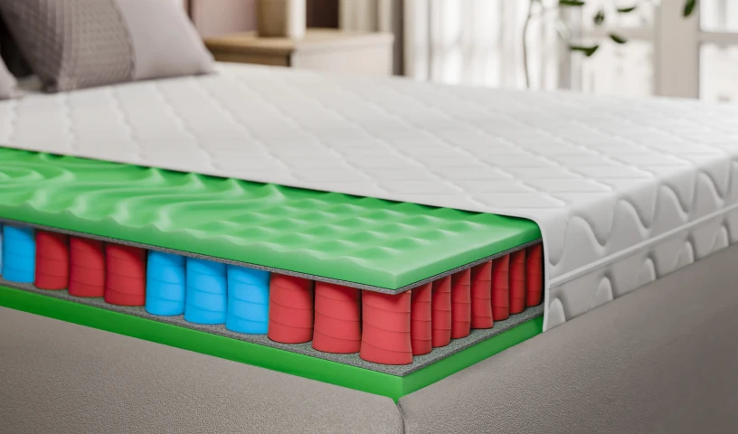 Materac sprężynowy z pokrowcem na ból pleców 21cm. Pianka premium masująca 80x200, 90x200, 120x200, 140x200, 160x200, 180x200 Materac sprężynowy z pokrowcem na ból pleców 21cm. Pianka premium masująca 80x200, 90x200, 120x200, 140x200, 160x200, 180x200