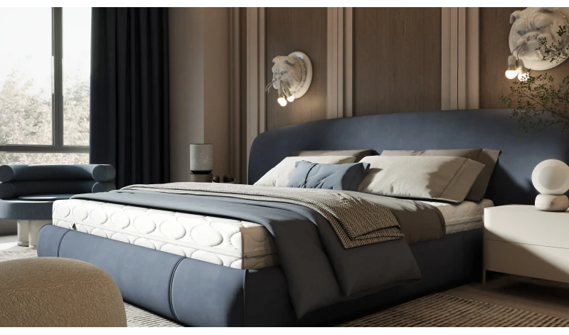 ProRocket – materac kieszeniowy 20 cm dwustronny średnio-twardy z pokrowcem koniec z bólem pleców 80x200 cm 90x200 120x200 140x2