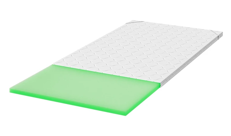 Nakładka na materac z pokrowcem średnio-twardy 5cm topper premium 80x200 90x200 120x200 140x200 160x200 180x200