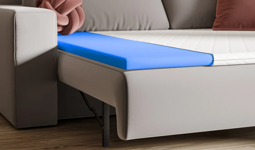 Nakładka na materac z pokrowcem pianka visco miękki 4cm. Materac występuje w wymiarach 80x200 90x200 120x200 140x