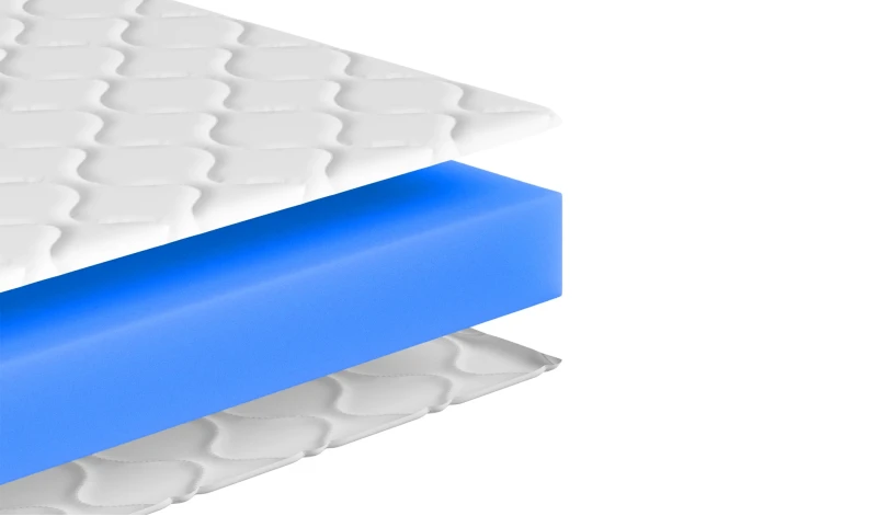 Materac nawierzchniowy visco z pokrowcem 7cm. Pianka premium 80x200 90x200 120x200 140x200 160x200 180x200 cm