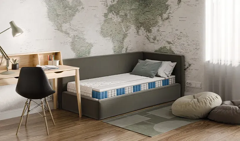 GOLF 80 x 200 x 14 cm Materac do łóżka kieszeniowy