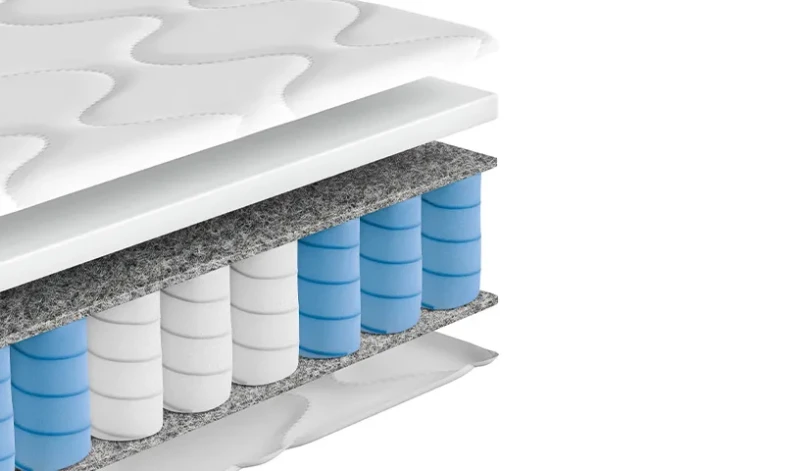 GOLF 80 x 200 x 14 cm Materac do łóżka kieszeniowy