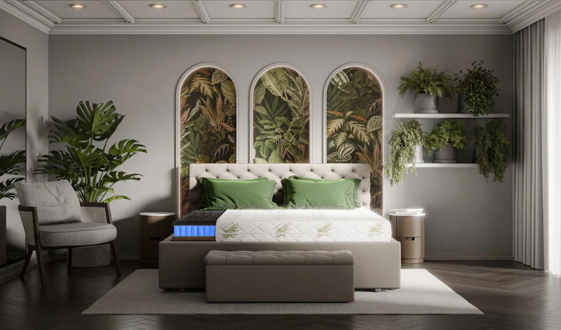 Materac sprężynowy dwustronny z pokrowcem koniec z bólem kręgosłupa. funkcja masażu Premium Black 90x200 120x200 140x200 160x200 Materac sprężynowy dwustronny z pokrowcem koniec z bólem kręgosłupa. funkcja masażu Premium Black 90x200 120x200 140x200 160x200