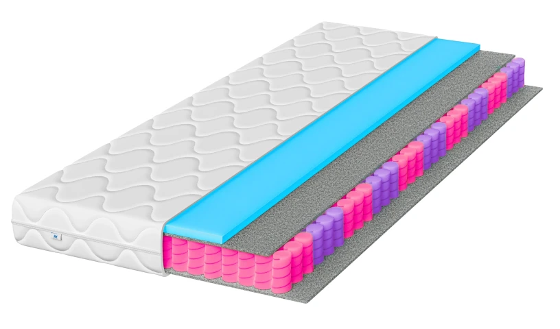 Materac sprężynowy jednostronny, średnio-twardy dla dzieci i młodzieży 80x200 90x200 cm