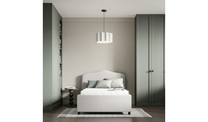 KOKOS MAX 80 x 200 x10 cm Materac piankowy + kokos - Antybakteryjny