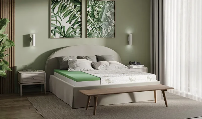 SUPER Activ 80 x 200 Materac piankowy z pamięcią - Antybakteryjny