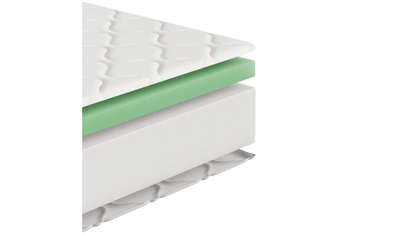 SUPER Activ 80 x 200 Materac piankowy z pamięcią - Antybakteryjny