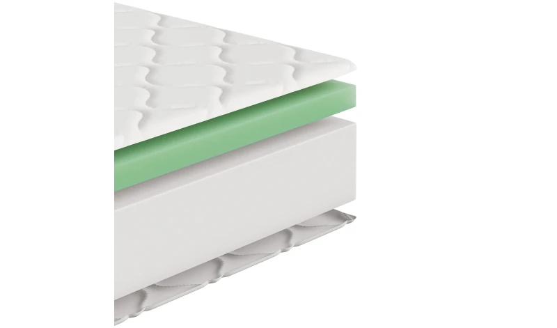 SUPER Activ 80 x 200 Materac piankowy z pamięcią - Antybakteryjny