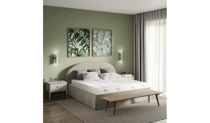 SUPER Activ 80 x 200 Materac piankowy z pamięcią - Antybakteryjny