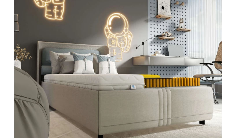 Materac sprężynowy jednostronny dla dzieci i młodzieży 11cm. 80x200 90x200 cm Materac sprężynowy jednostronny dla dzieci i młodzieży 11cm. 80x200 90x200 cm