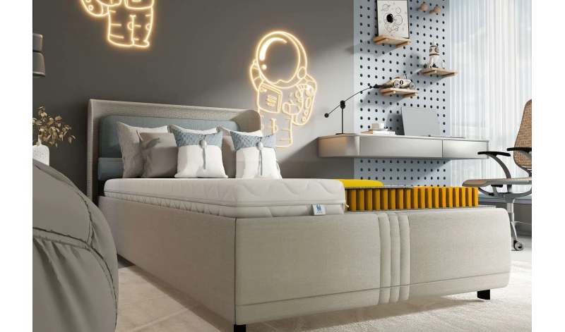 Materac sprężynowy jednostronny dla dzieci i młodzieży 11cm. 80x200 90x200 cm Materac sprężynowy jednostronny dla dzieci i młodzieży 11cm. 80x200 90x200 cm