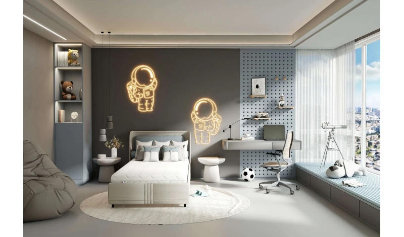 Materac sprężynowy jednostronny dla dzieci i młodzieży 11cm. 80x200 90x200 cm Materac sprężynowy jednostronny dla dzieci i młodzieży 11cm. 80x200 90x200 cm