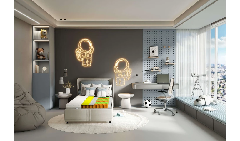 Materac sprężynowy jednostronny dla dzieci i młodzieży 11cm. 80x200 90x200 cm Materac sprężynowy jednostronny dla dzieci i młodzieży 11cm. 80x200 90x200 cm