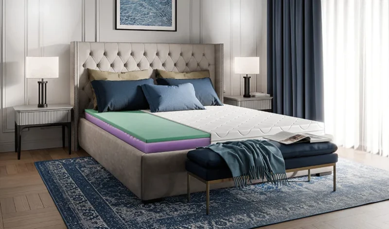 AISHA Materac piankowy strefowy o grubości 15 cm 80x200 90x200 120x200 140x200 160x200 180x200