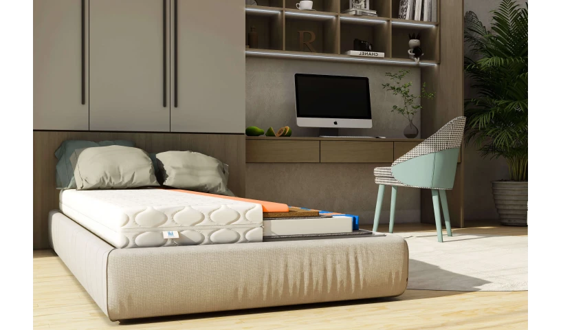 Materac sprężynowy dwustronny, dwie twardości, Materac premium 80x200, 90x200, 120x200, 140x200, 160x200, 180x200, 70x160, 80x16