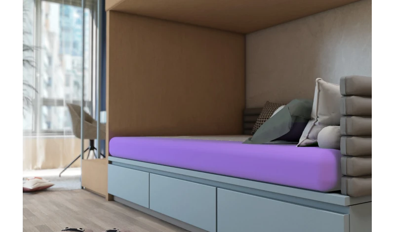 Materac dziecięcy hipoalergiczny 12 cm Luna KIDS dla dzieci piankowy 80x200 90x200