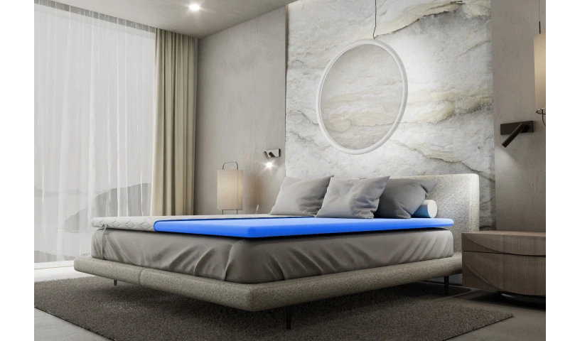 Materac nawierzchniowy visco z pokrowcem 7cm. Pianka premium 80x200 90x200 120x200 140x200 160x200 180x200 cm