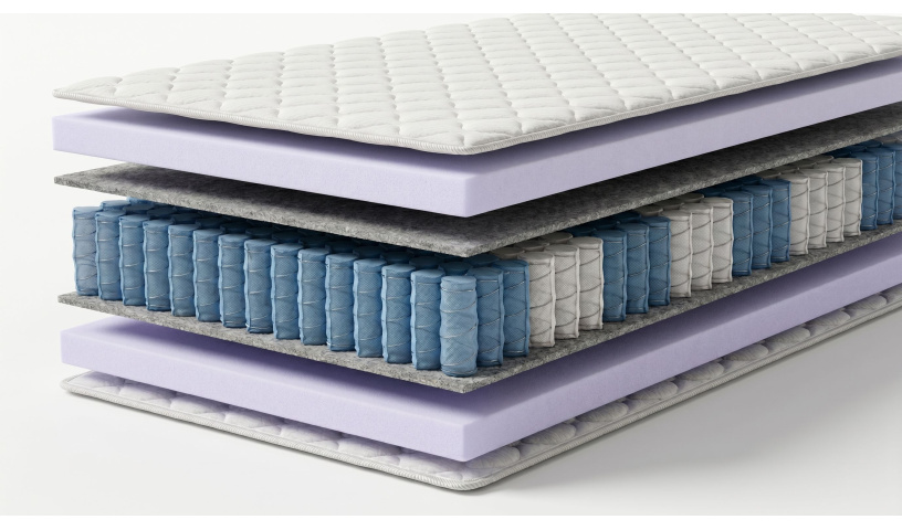 Materac sprężynowy dwustronny, średnio-twardy premium Frank 20cm 120x200 140x200 160x200 Materac sprężynowy dwustronny, średnio-twardy premium Frank 20cm 120x200 140x200 160x200