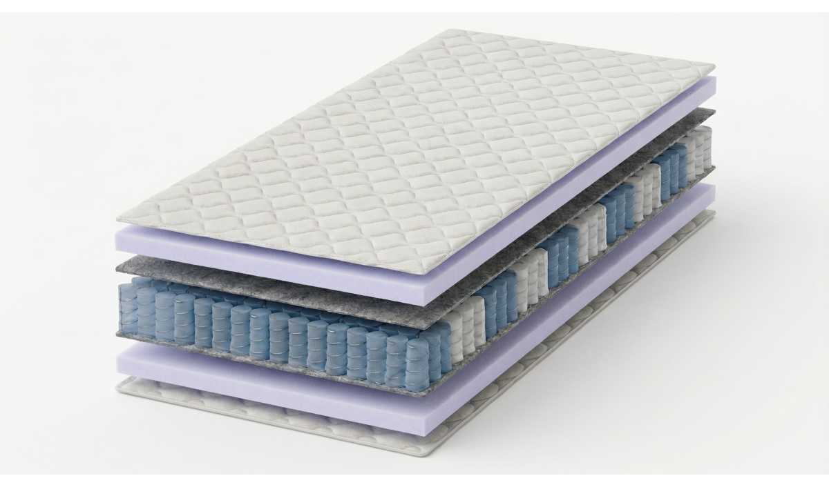 Materac sprężynowy dwustronny, średnio-twardy premium Frank 20cm 120x200 140x200 160x200 Materac sprężynowy dwustronny, średnio-twardy premium Frank 20cm 120x200 140x200 160x200