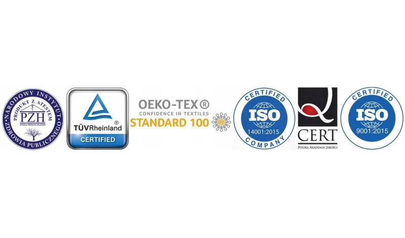 Materac przenośny turystyczny 192x60x8 cm kolor szary